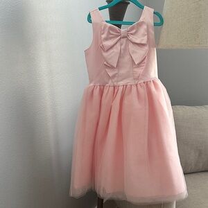 Janie and Jack beautiful girls dress size 8. Elegant perfect light pink color.